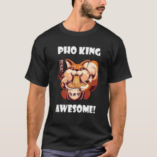 Awesome Pho Fox Pho Bowl Vietnamese Noodle Soup As Tシャツ