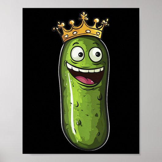Awesome Pickle Kingdom Costume For Crown Lovers  ポスター (正面)