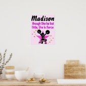 AWESOME PINK PERSONALIZED CHEERLEADING POSTER ポスター (キッチン)