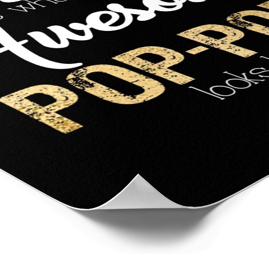 Awesome Pop-pop Special Grandpa  ポスター (角)