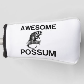 AWESOME POSSUM ゴルフヘッドカバー