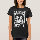 Awesome possum animal & zoowarden tシャツ (正面)