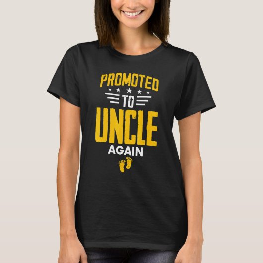 Awesome Promoted To Uncle Again Leveling Up To Unc Tシャツ (正面)