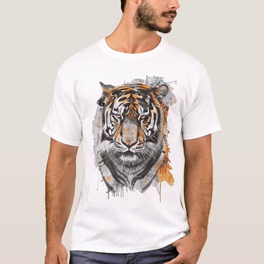 Awesome Royal bengal tiger Tシャツ (正面)