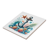 Awesome ships anchor beach lovers  タイル (側面)