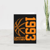 Awesome Since 1993 Birthday Bysketbyll Limited Edi カード (正面)