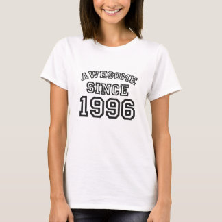 Awesome since 1996 tシャツ