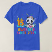 Awesome since 2009 13th Birthday 13 Year Old Panda Tシャツ (デザイン正面)