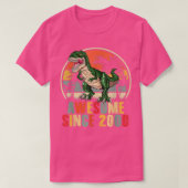 Awesome Since 2009 Dinosaur Boy 13th Birthday 13 Y Tシャツ (デザイン正面)