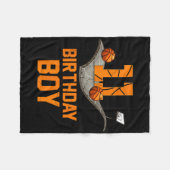 Awesome Since 2012 Birthday Bysketbyll Jersey 11 Y フリースブランケット (正面(横))