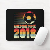 Awesome Since 2018 Soccer 8th Birthday Tank Top マウスパッド (マウス)