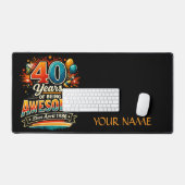 Awesome Since April 1986 デスクマット (キーボード&マウス)