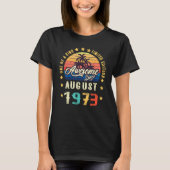Awesome Since August 1973 One Of A Kind Tシャツ (正面)