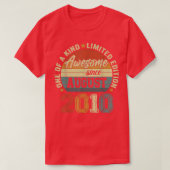 Awesome Since August 2010 12th Birthday 12 Years O Tシャツ (デザイン正面)