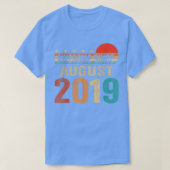 Awesome Since August 2019 3 Years Old 3rd Birthday Tシャツ (デザイン正面)
