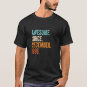 Awesome Since December 1996 26th Birthday Tシャツ (正面)