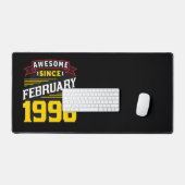 Awesome Since February 1996 デスクマット (キーボード&マウス)