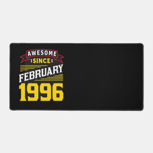 Awesome Since February 1996 デスクマット (正面)