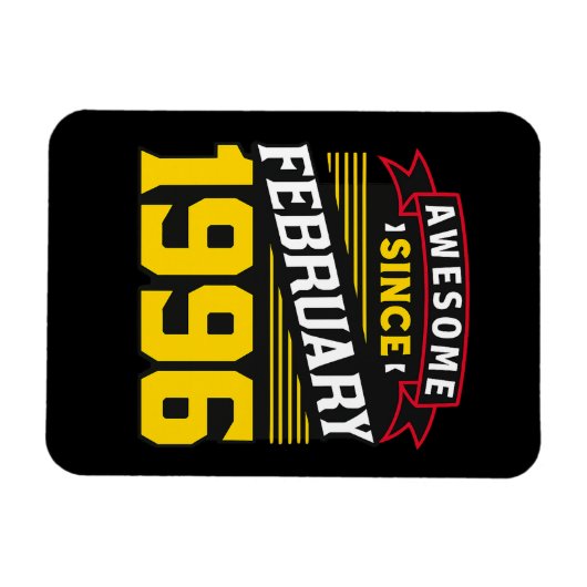 Awesome Since February 1996 マグネット (横)