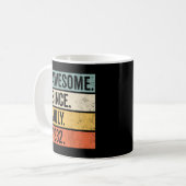 Awesome Since July 1932 Birthday Retro コーヒーマグカップ (正面左)