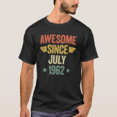 Awesome Since July 1962 Tシャツ (正面)