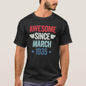 Awesome Since March 1935 Tシャツ (正面)