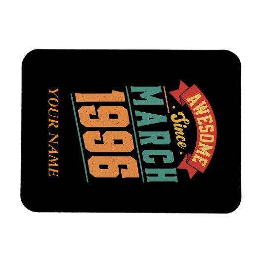 Awesome Since March 1996 マグネット (横)