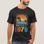 Awesome Since May 1976 47Th 47 Tシャツ (正面)