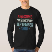 Awesome Since September 1968 Tシャツ (正面)