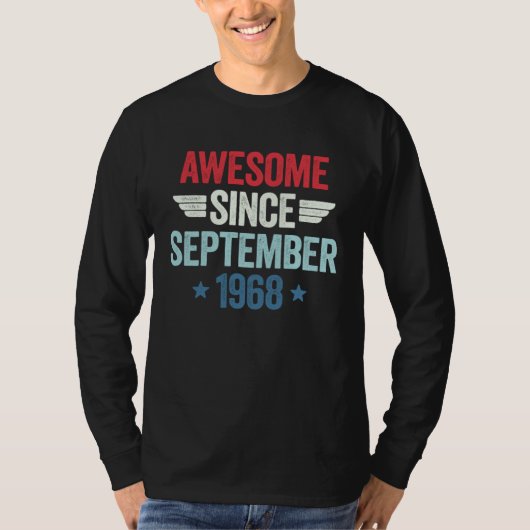 Awesome Since September 1968 Tシャツ (正面)