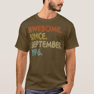 Awesome Since September 1996 Vintage 26th Birthday Tシャツ