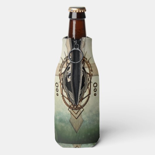 Awesome skull ボトルクーラー (ボトル裏面)