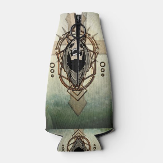 Awesome skull ボトルクーラー (裏面)