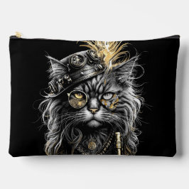 Awesome Steampunk Cat  アクセサリーポーチ