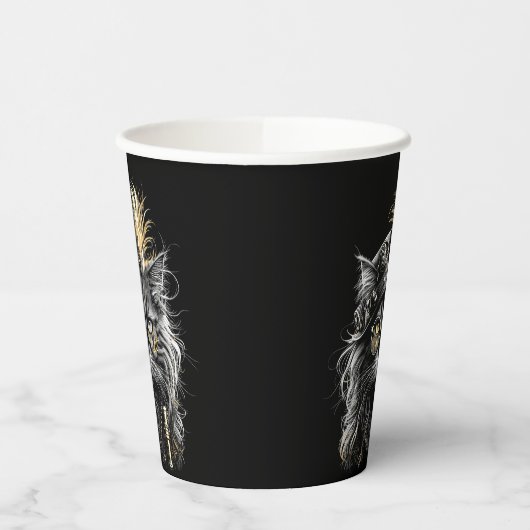 Awesome Steampunk Cat 紙コップ (左)