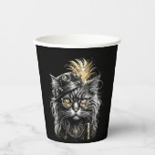 Awesome Steampunk Cat  紙コップ (正面)