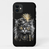 Awesome Steampunk Cat  Case-Mate iPhoneケース (裏面)