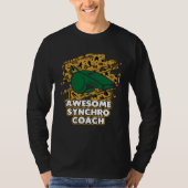 Awesome Synchro Coach Synchronized Diving Coaching Tシャツ (正面)