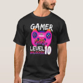 Awesome Video Games Controller Level 10 Unlocked G Tシャツ (正面)