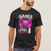 Awesome Video Games Controller Level 8 Unlocked Ga Tシャツ (正面)