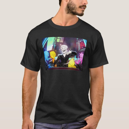 Awesome Videogames Playing Classic Arts Characters Tシャツ (正面)