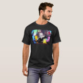Awesome Videogames Playing Classic Arts Characters Tシャツ (正面フル)