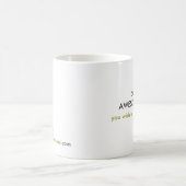AWESOMENESSのマグがあって下さい コーヒーマグカップ (中央)
