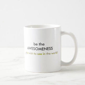 AWESOMENESSのマグがあって下さい コーヒーマグカップ