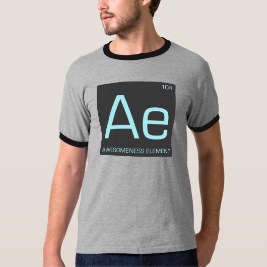 Awesomenessの要素 Tシャツ (正面)