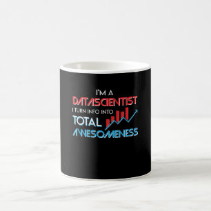 Awesomenessへのデータ科学者の回転ボーリング コーヒーマグカップ