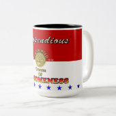 Awesomenessスープ缶の凝縮させたクリーム ツートーンマグカップ (正面右)