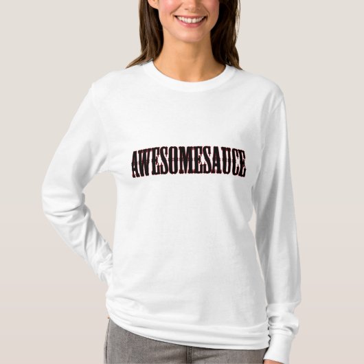 Awesomesauceのワイシャツ Tシャツ (正面)