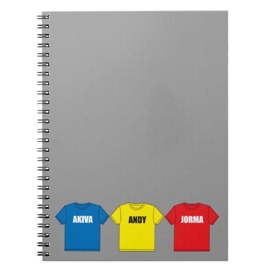 Awesometown ノートブック (正面)