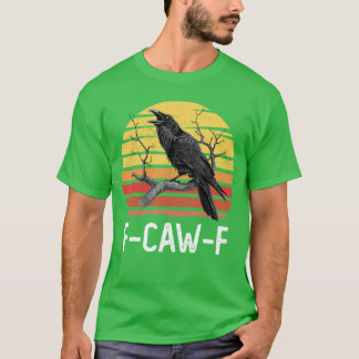 awFブラッククロウプンバードカおもしろいウインググランジミーム1 Tシャツ